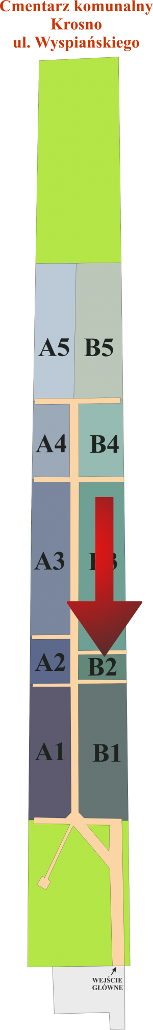 Brak mapy sektorowej