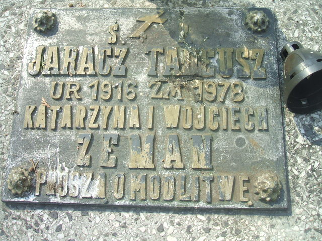 Tadeusz Jaracz 1916 Krosno - Grobonet - Wyszukiwarka osób pochowanych