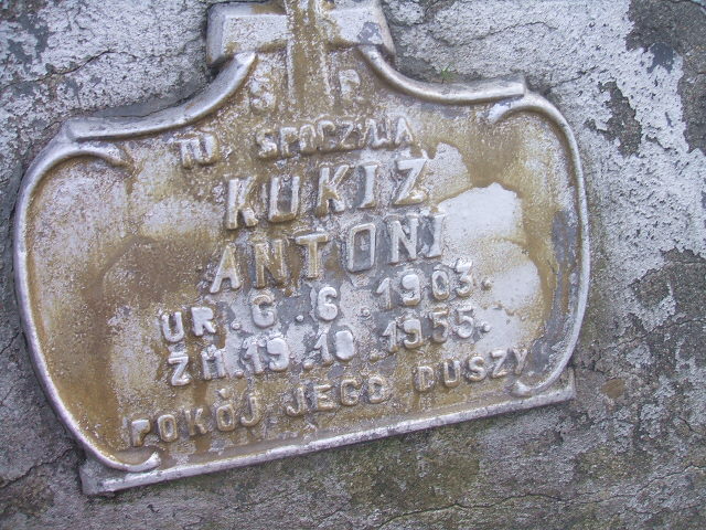 Antoni Kukiz 1903 Krosno - Grobonet - Wyszukiwarka osób pochowanych