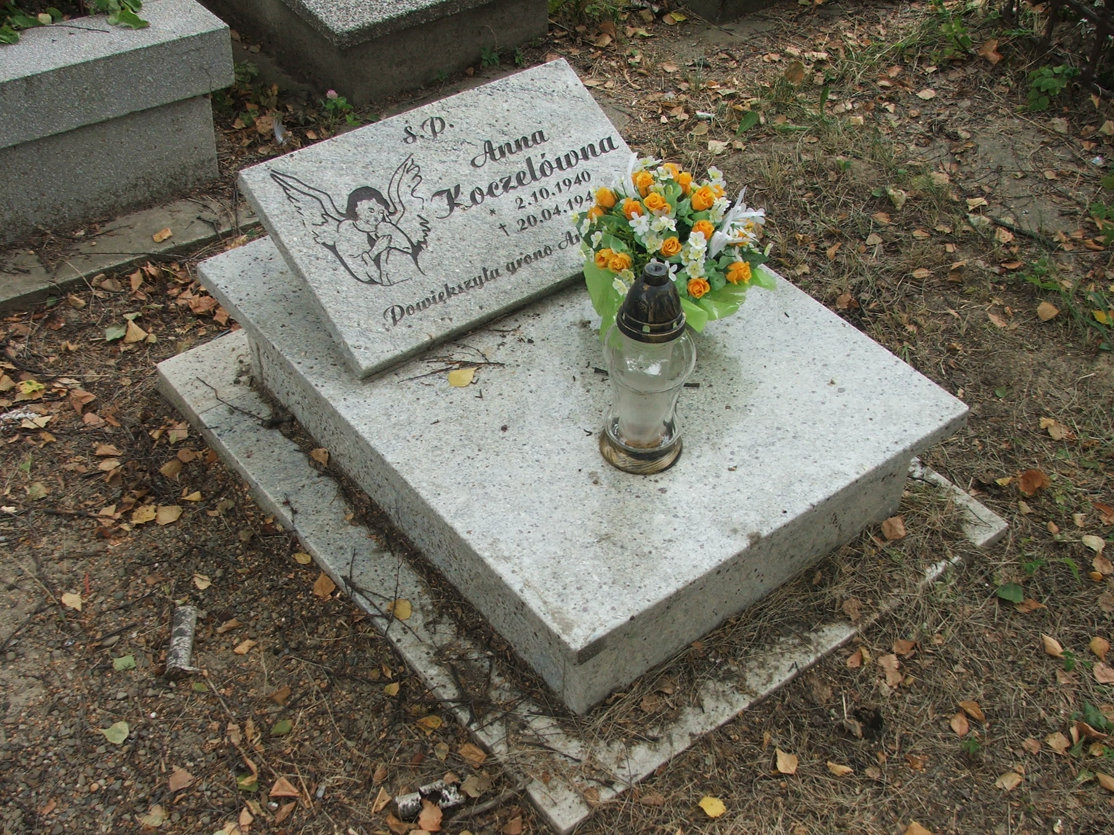 Anna Koczela 1940 Krosno - Grobonet - Wyszukiwarka osób pochowanych