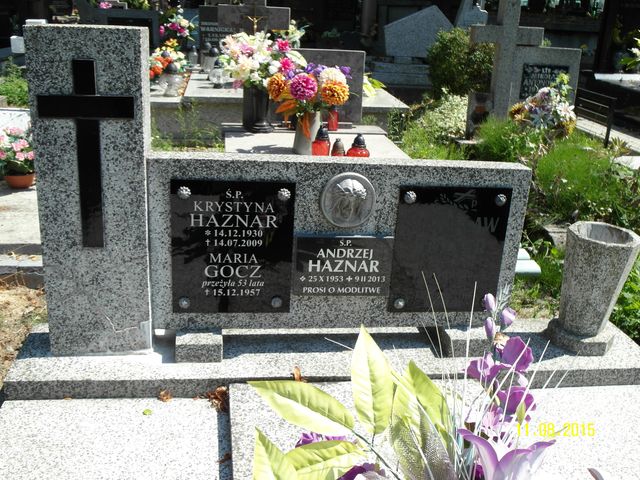 Krystyna Haznar 1930 Krosno - Grobonet - Wyszukiwarka osób pochowanych