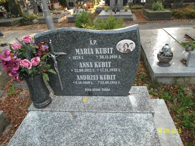 Anna Kubit 1912 Krosno - Grobonet - Wyszukiwarka osób pochowanych