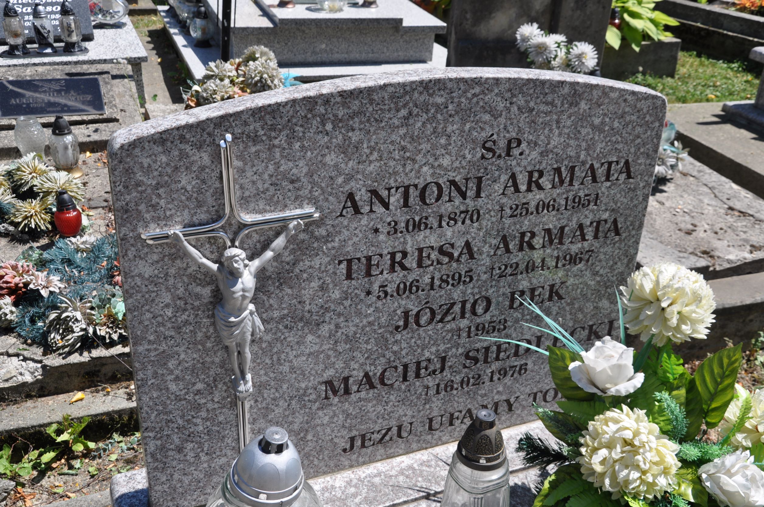 Józef Bek 1953 Krosno - Grobonet - Wyszukiwarka osób pochowanych