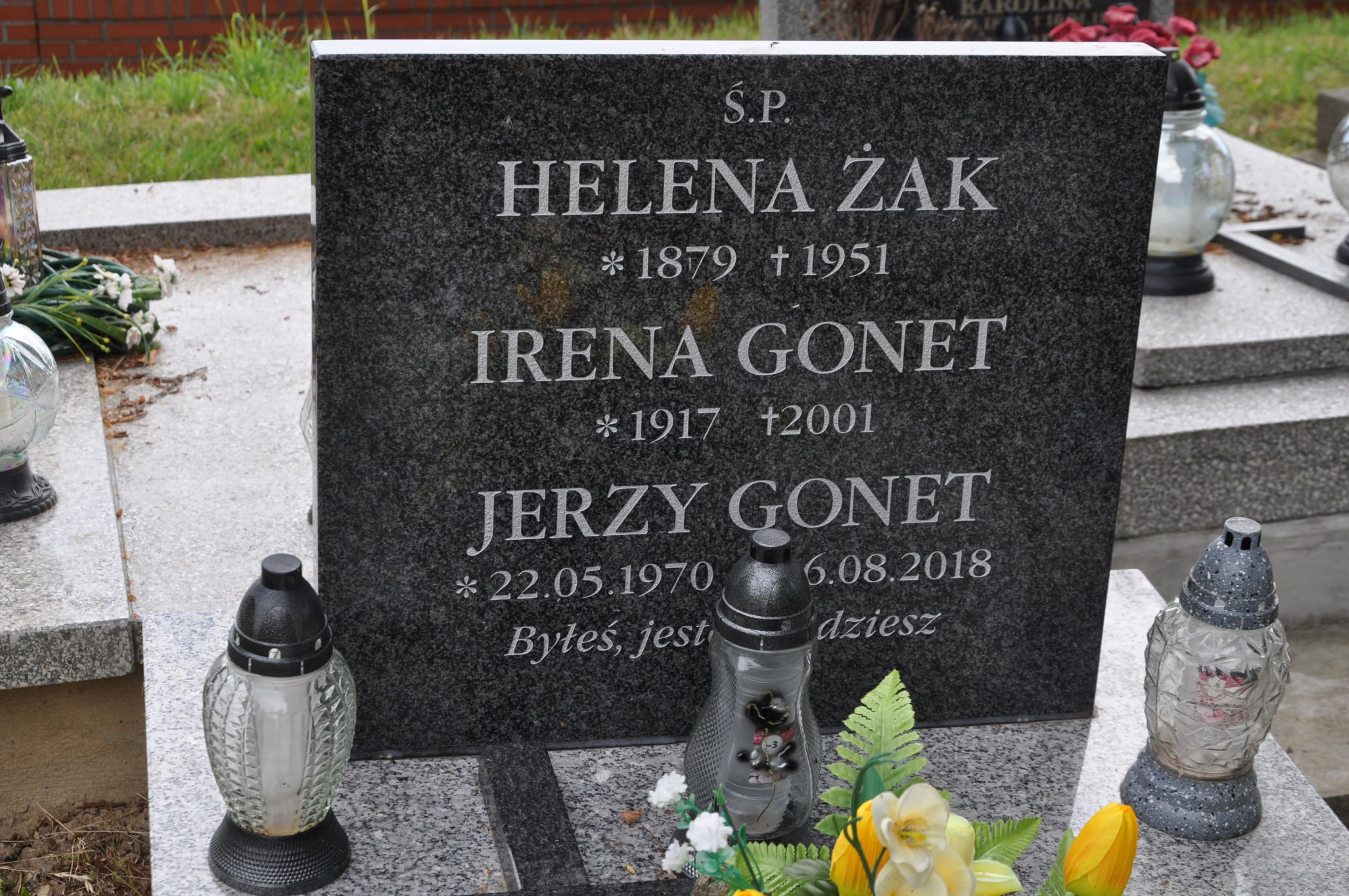 Jerzy Gonet 1970 Krosno - Grobonet - Wyszukiwarka osób pochowanych