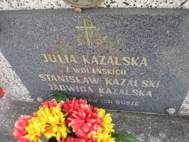 Jadwiga Kazalska 1910 Krosno - Grobonet - Wyszukiwarka osób pochowanych