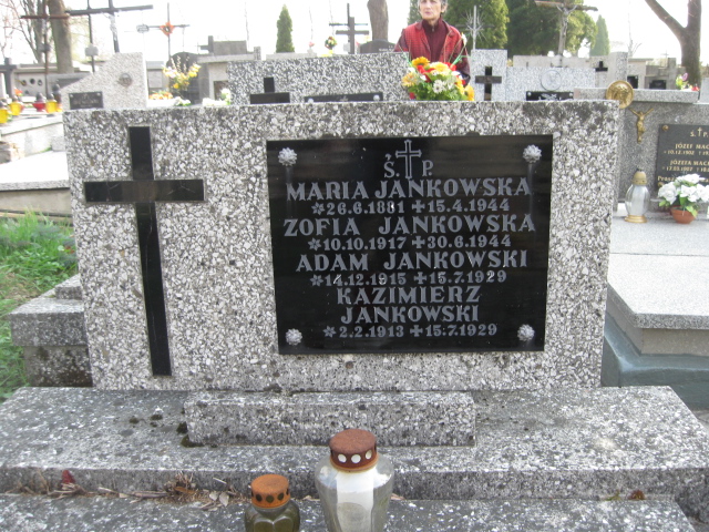 Adam Jankowski 1915 Krosno - Grobonet - Wyszukiwarka osób pochowanych