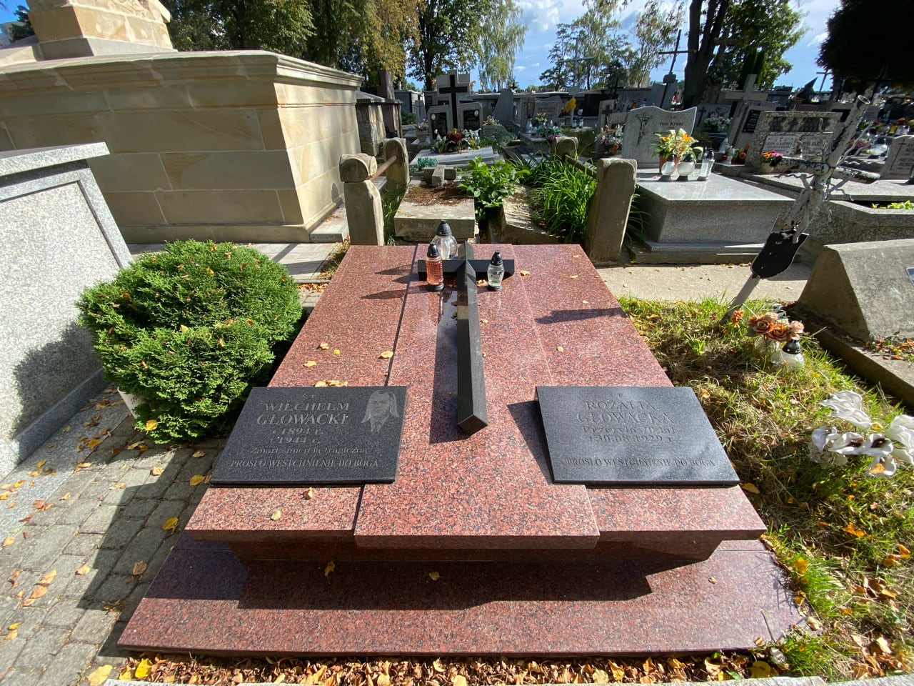 Adolf Wilhelm Głowacki 1894 Krosno - Grobonet - Wyszukiwarka osób pochowanych