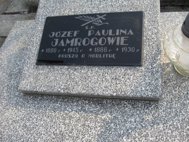 Józef Jamroga 1880 Krosno - Grobonet - Wyszukiwarka osób pochowanych