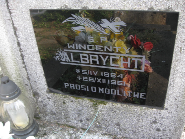 Wincenty Albrycht 1884 Krosno - Grobonet - Wyszukiwarka osób pochowanych