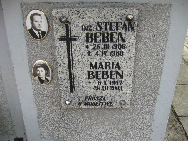 Stefan Bęben 1906 Krosno - Grobonet - Wyszukiwarka osób pochowanych