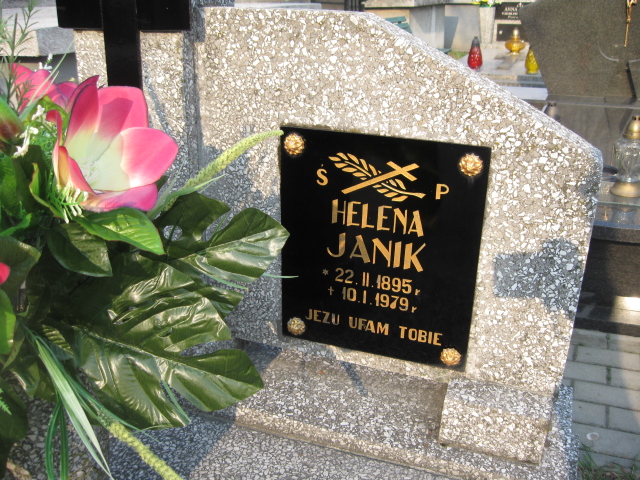 Helena Janik 1895 Krosno - Grobonet - Wyszukiwarka osób pochowanych