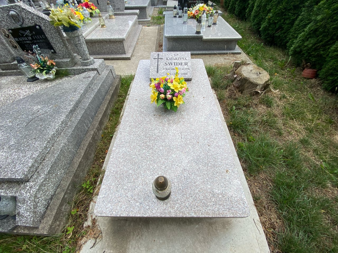 Katarzyna Świder 1886 Krosno - Grobonet - Wyszukiwarka osób pochowanych