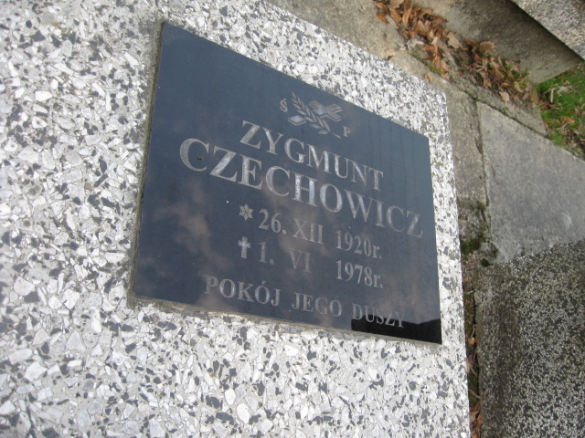 Zygmunt Czechowicz 1920 Krosno - Grobonet - Wyszukiwarka osób pochowanych