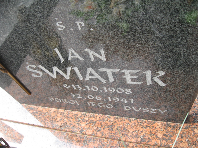 Jan Świątek 1908 Krosno - Grobonet - Wyszukiwarka osób pochowanych