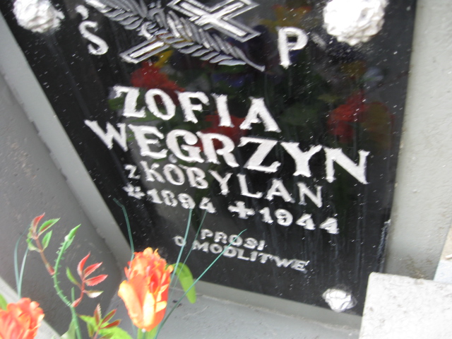 Zofia Węgrzyn 1894 Krosno - Grobonet - Wyszukiwarka osób pochowanych