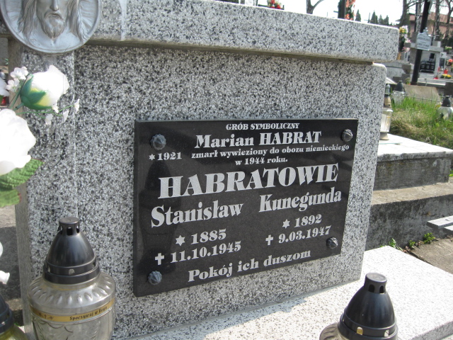 Stanisław Habrat 1885 Krosno - Grobonet - Wyszukiwarka osób pochowanych