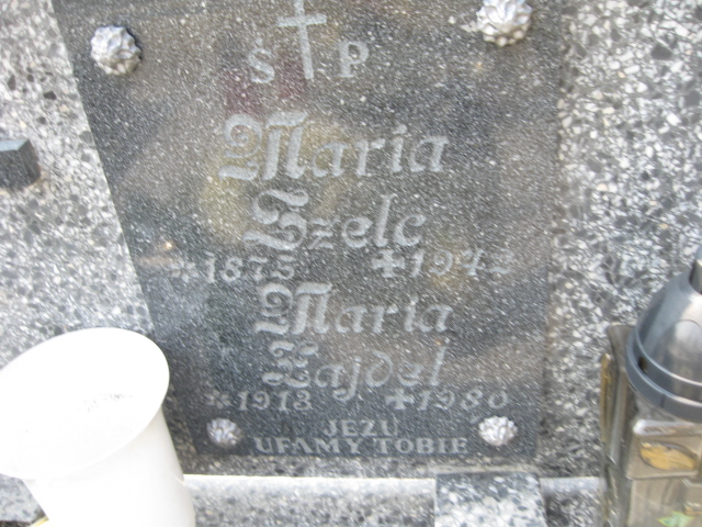 Maria Szelc 1875 Krosno - Grobonet - Wyszukiwarka osób pochowanych