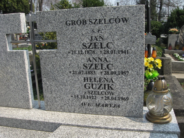 Jan Szelc 1878 Krosno - Grobonet - Wyszukiwarka osób pochowanych