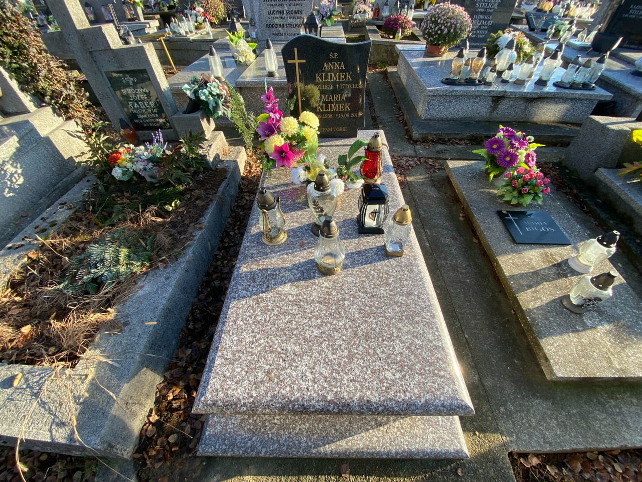Anna Klimek 1871 Krosno - Grobonet - Wyszukiwarka osób pochowanych