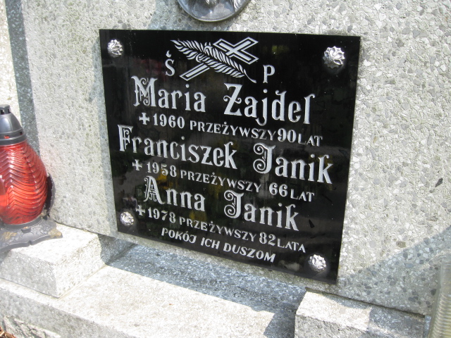 Maria Zajdel Krosno - Grobonet - Wyszukiwarka osób pochowanych