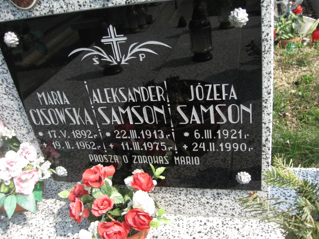 Maria Cisowska 1892 Krosno - Grobonet - Wyszukiwarka osób pochowanych