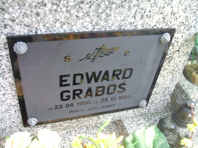 Edward Graboś 1950 Krosno - Grobonet - Wyszukiwarka osób pochowanych