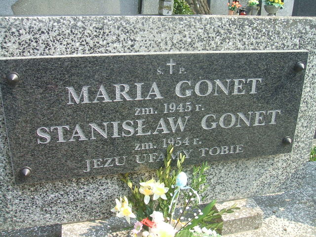 Stanisław Gonet Krosno - Grobonet - Wyszukiwarka osób pochowanych