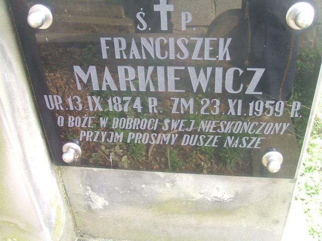 Michalina Markiewicz 1890 Krosno - Grobonet - Wyszukiwarka osób pochowanych