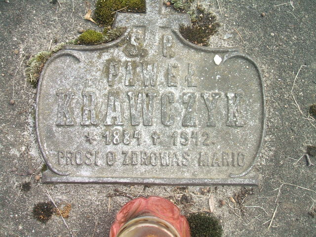 Paweł Krawczyk 1884 Krosno - Grobonet - Wyszukiwarka osób pochowanych