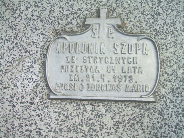 Franciszek Szopa Krosno - Grobonet - Wyszukiwarka osób pochowanych