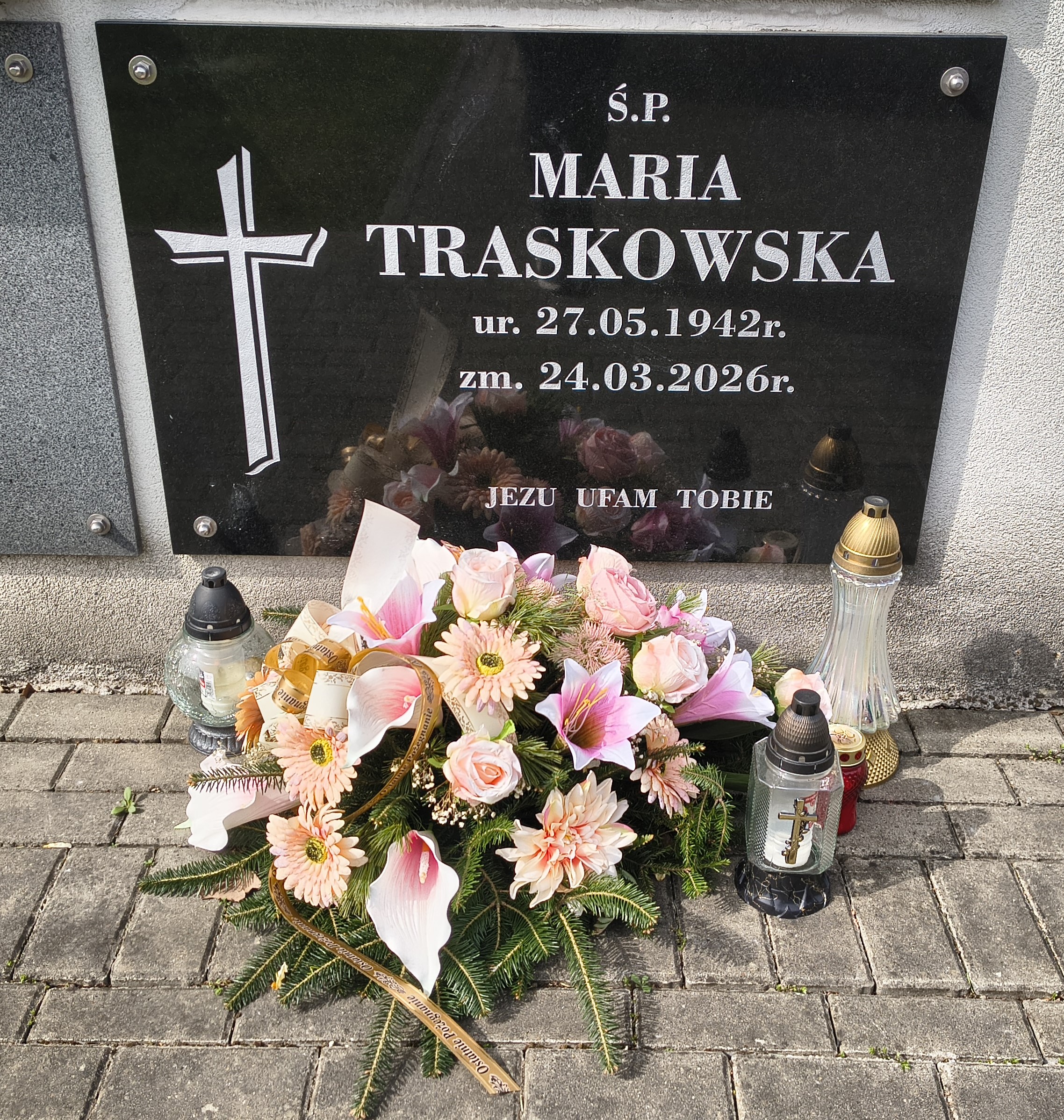 Maria Traskowska 1942 Krosno - Grobonet - Wyszukiwarka osób pochowanych