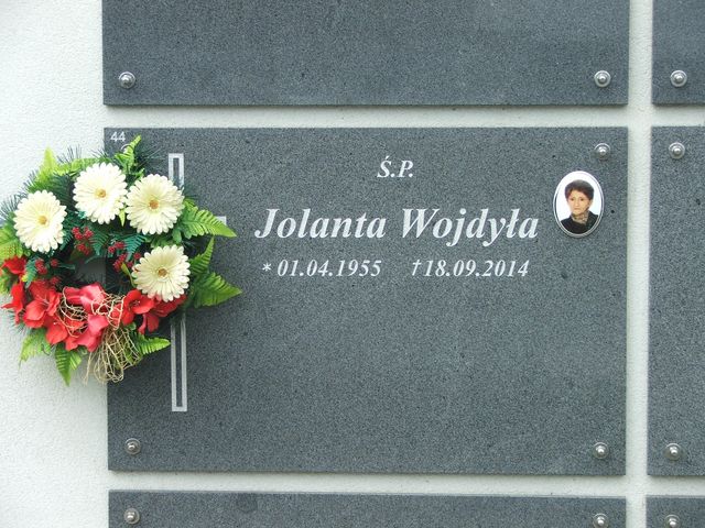 Jolanta Wojdyła 1955 Krosno - Grobonet - Wyszukiwarka osób pochowanych