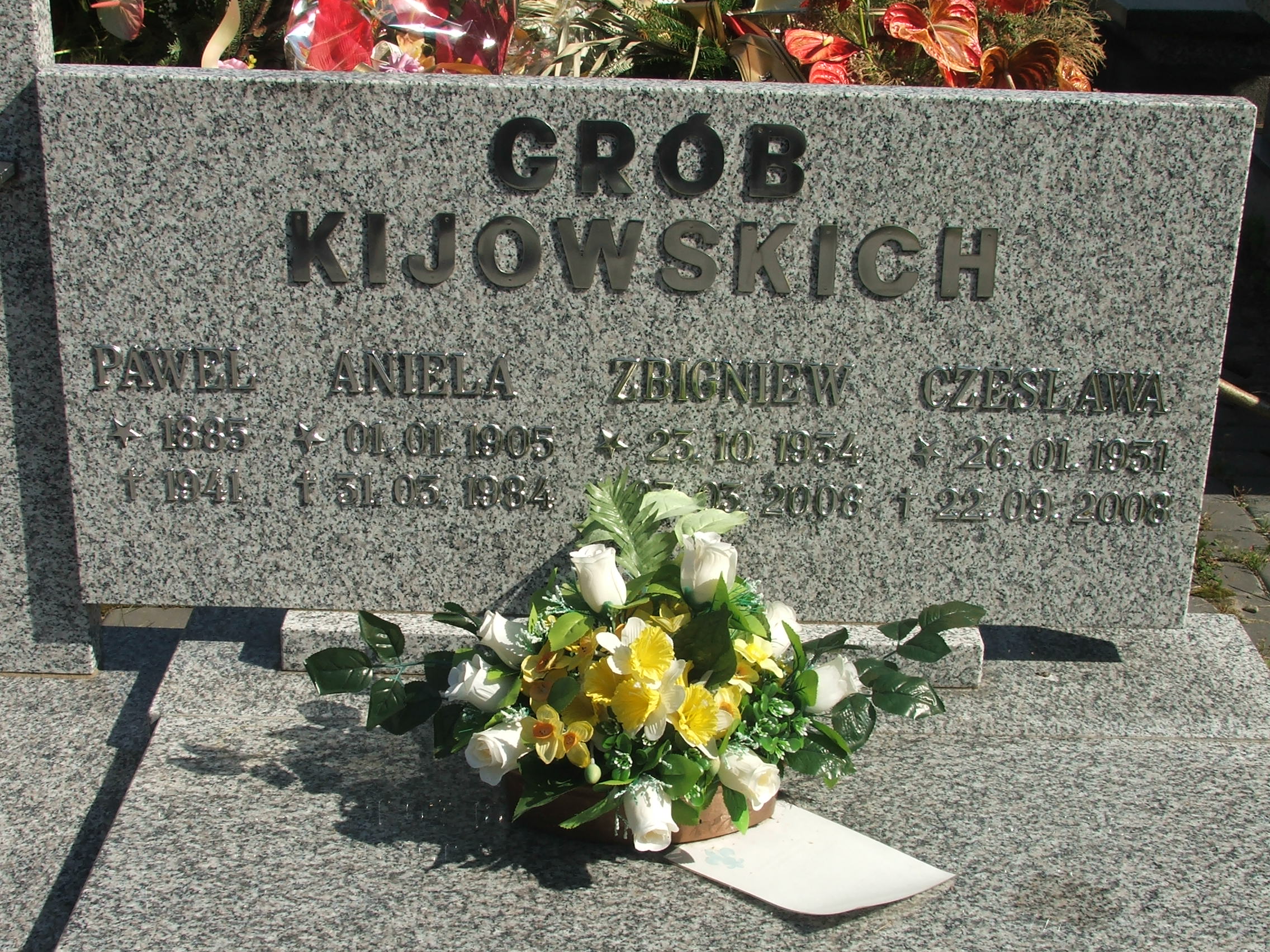 Paweł Kijowski 1885 Krosno - Grobonet - Wyszukiwarka osób pochowanych