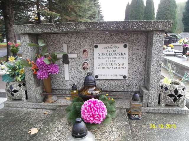 Grób Józef Sokołowski