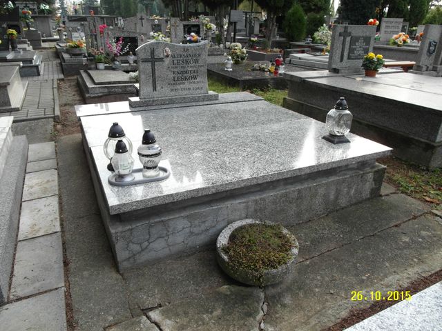 Grób Kazimiera Leśków