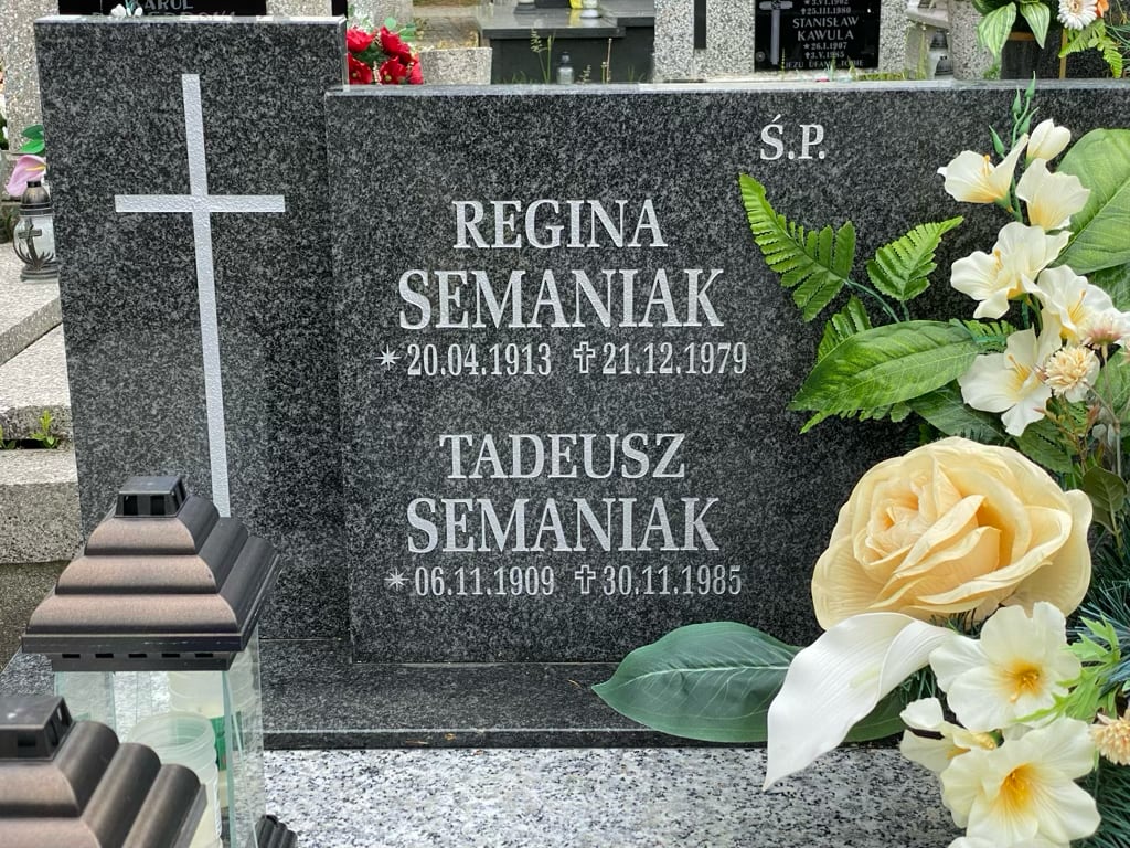 Grób Regina Semaniak