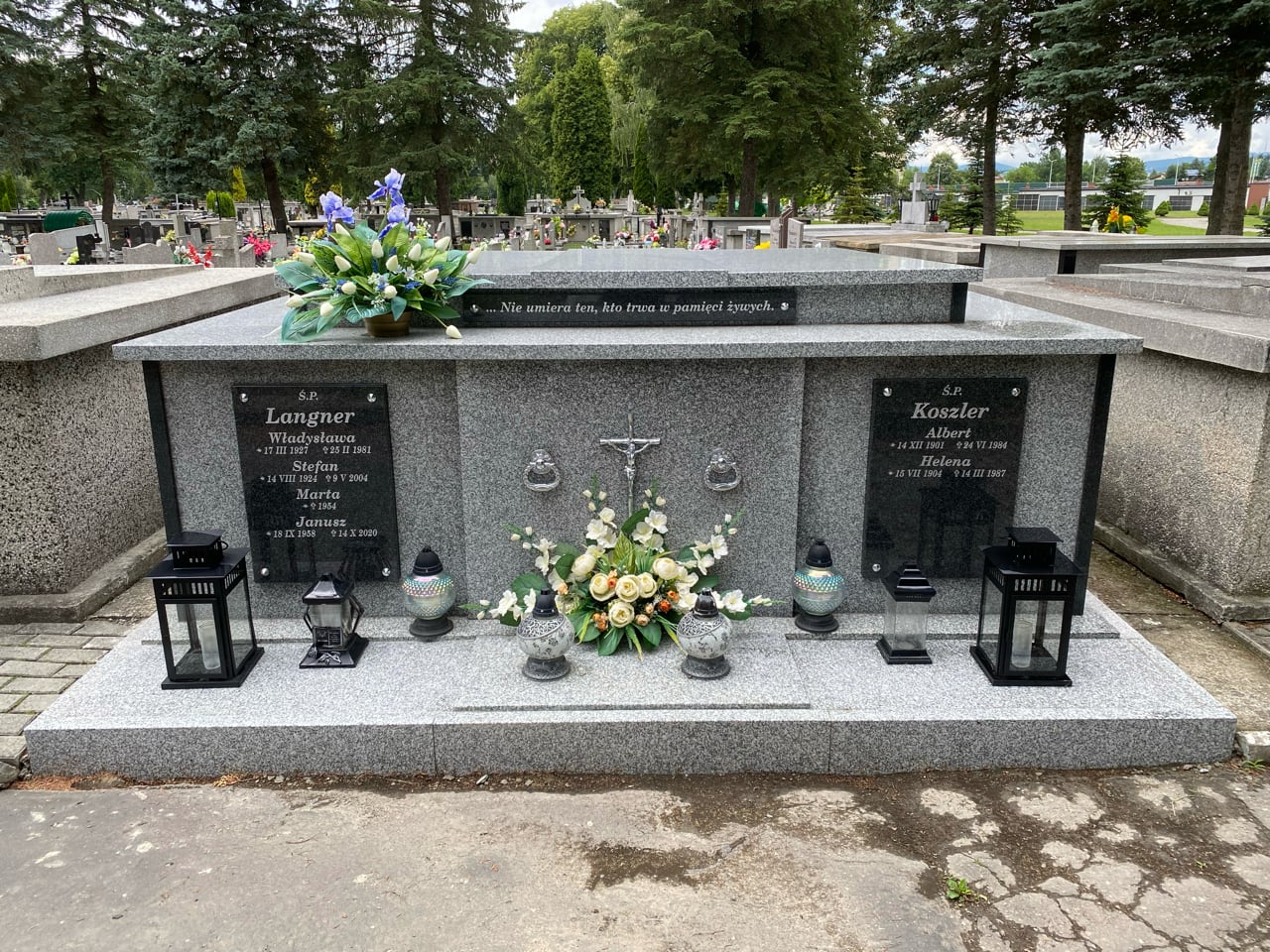 Władysława Langner 1927 Krosno - Grobonet - Wyszukiwarka osób pochowanych