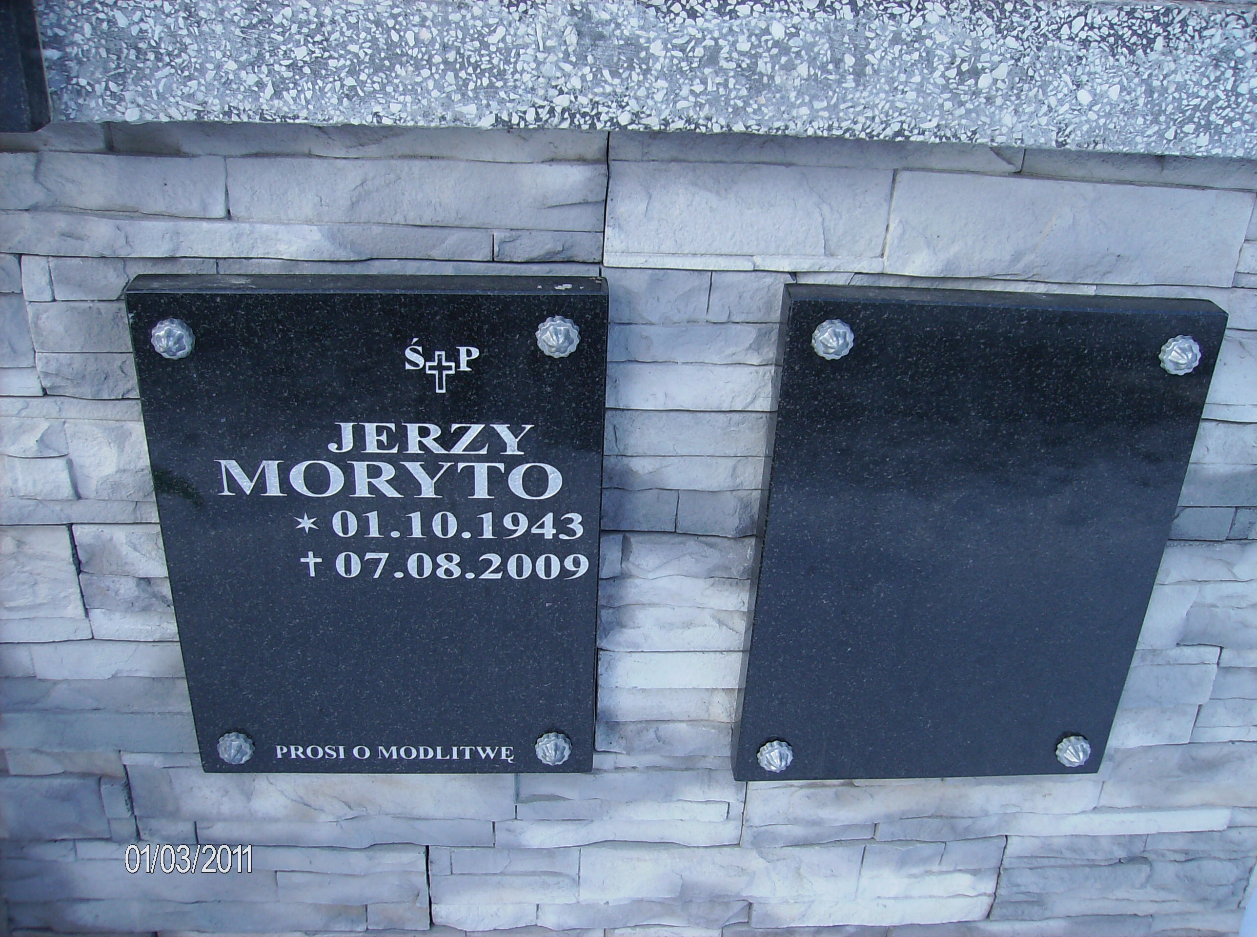 Jerzy Moryto 1943 Krosno - Grobonet - Wyszukiwarka osób pochowanych