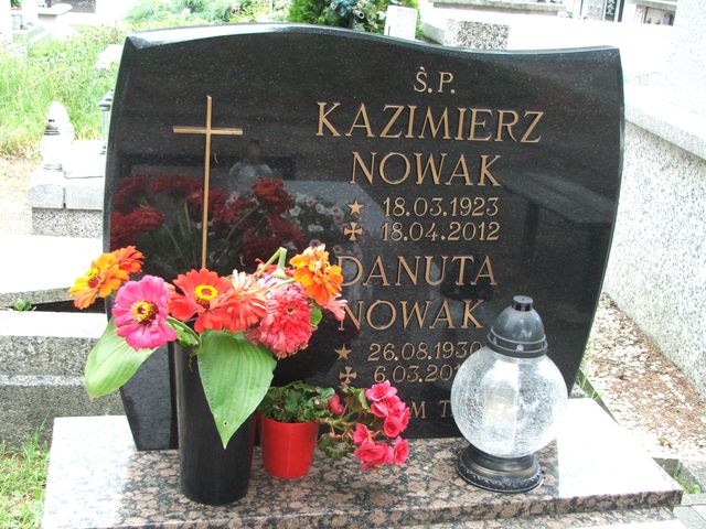 Grób Danuta Nowak
