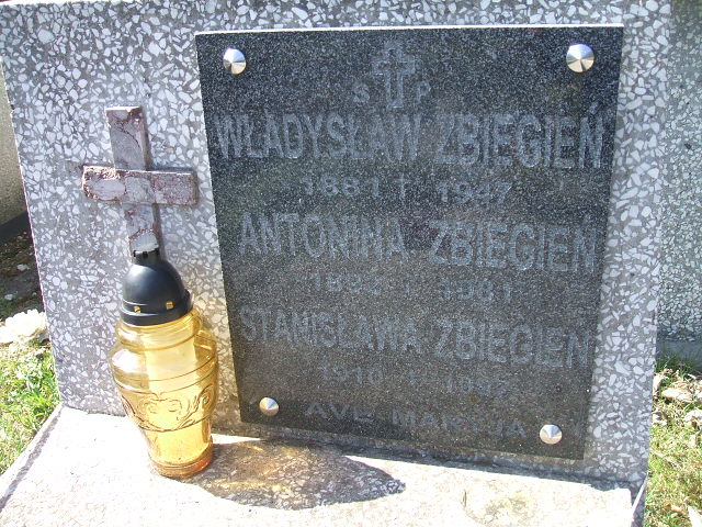 Antonina Zbiegień 1892 Krosno - Grobonet - Wyszukiwarka osób pochowanych