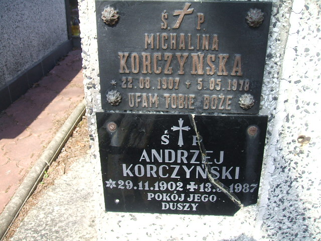 Andrzej Korczyński 1902 Krosno - Grobonet - Wyszukiwarka osób pochowanych