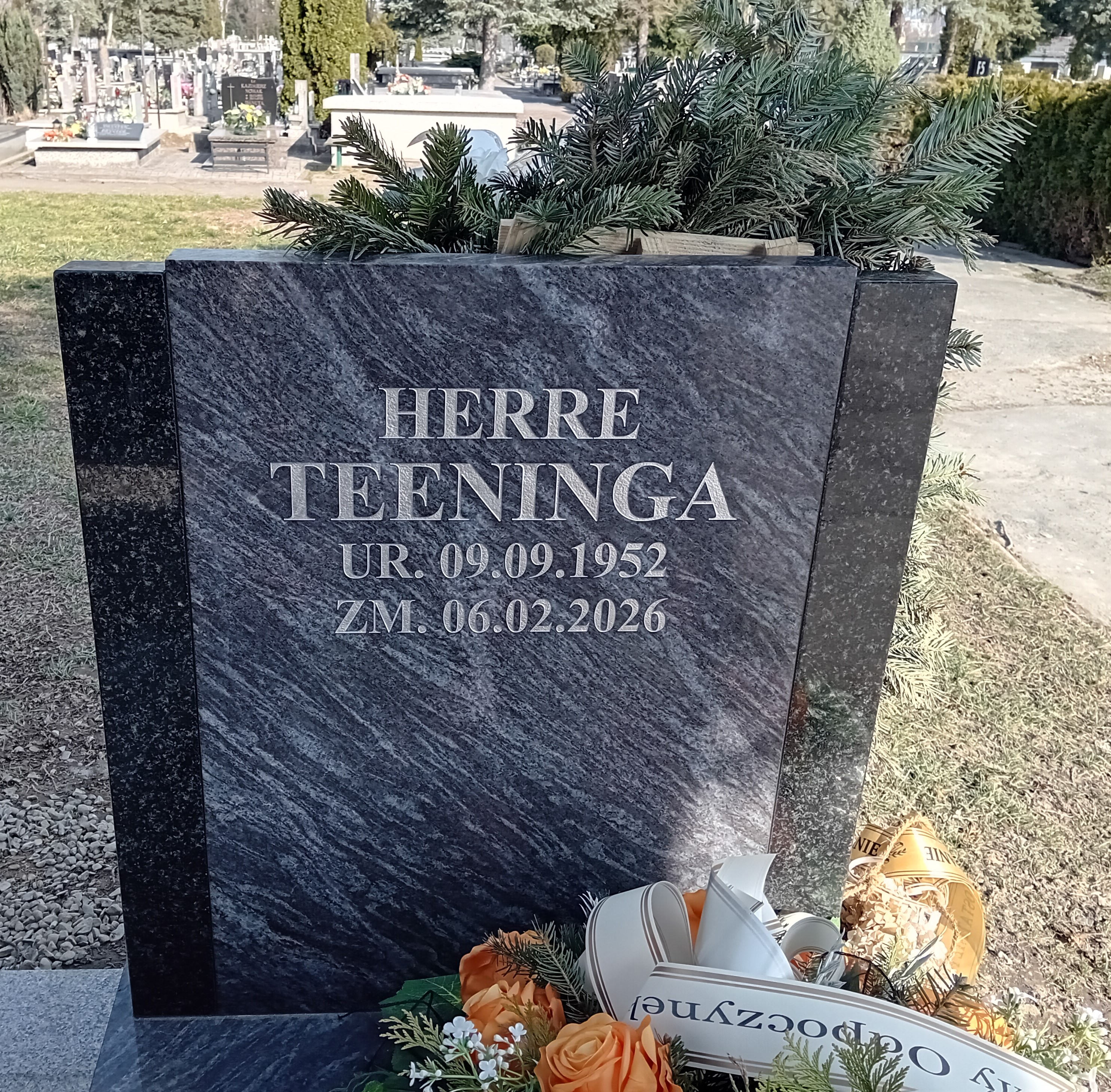 Herre Teeninga 1952 Krosno - Grobonet - Wyszukiwarka osób pochowanych