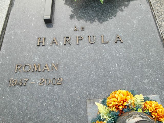 Roman Harpula 1947 Krosno - Grobonet - Wyszukiwarka osób pochowanych