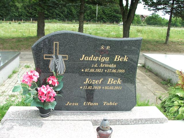 Józef Bek 1919 Krosno - Grobonet - Wyszukiwarka osób pochowanych