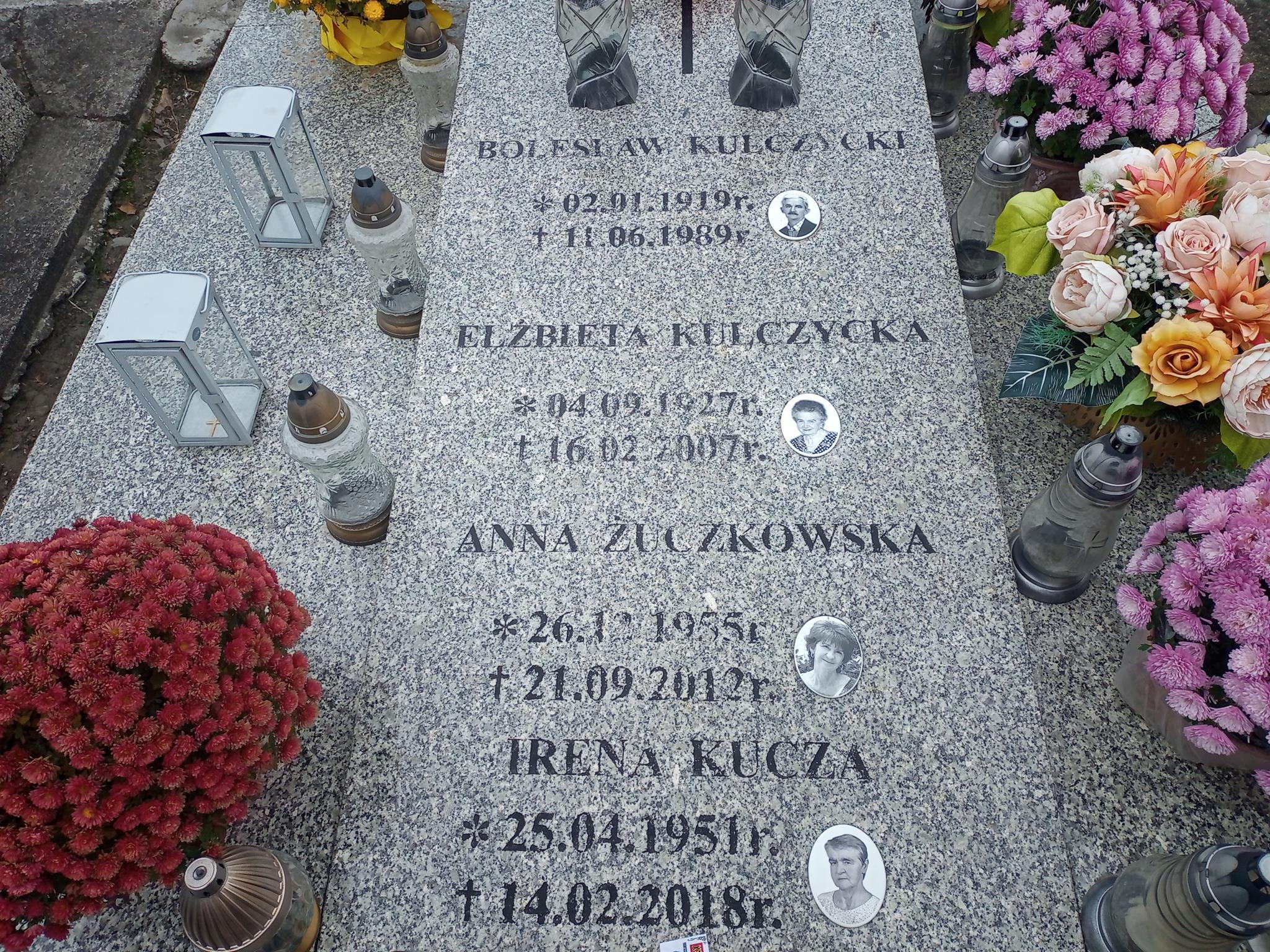 Anna Żuczkowski 1955 Krosno - Grobonet - Wyszukiwarka osób pochowanych