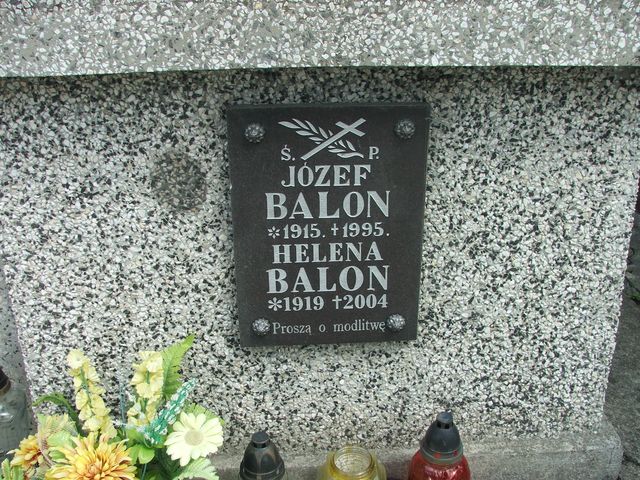 Helena Balon 1919 Krosno - Grobonet - Wyszukiwarka osób pochowanych