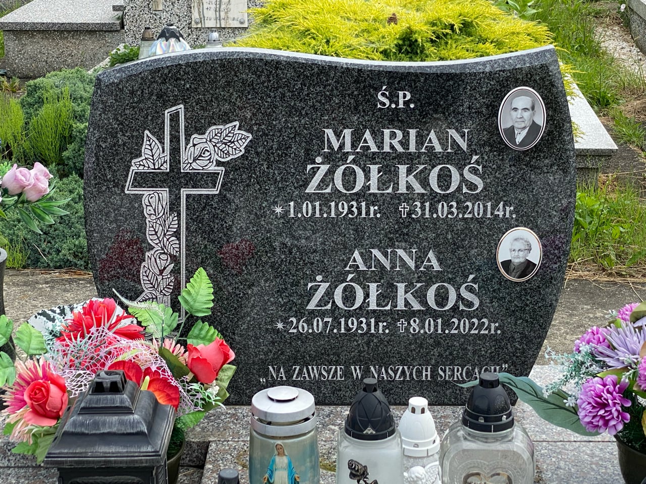 Grób Anna Żółkoś 