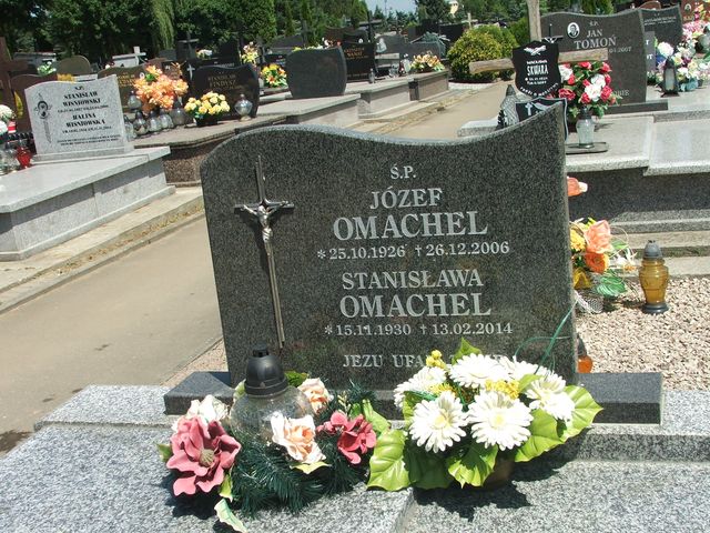 Józef Omachel 1926 Krosno - Grobonet - Wyszukiwarka osób pochowanych