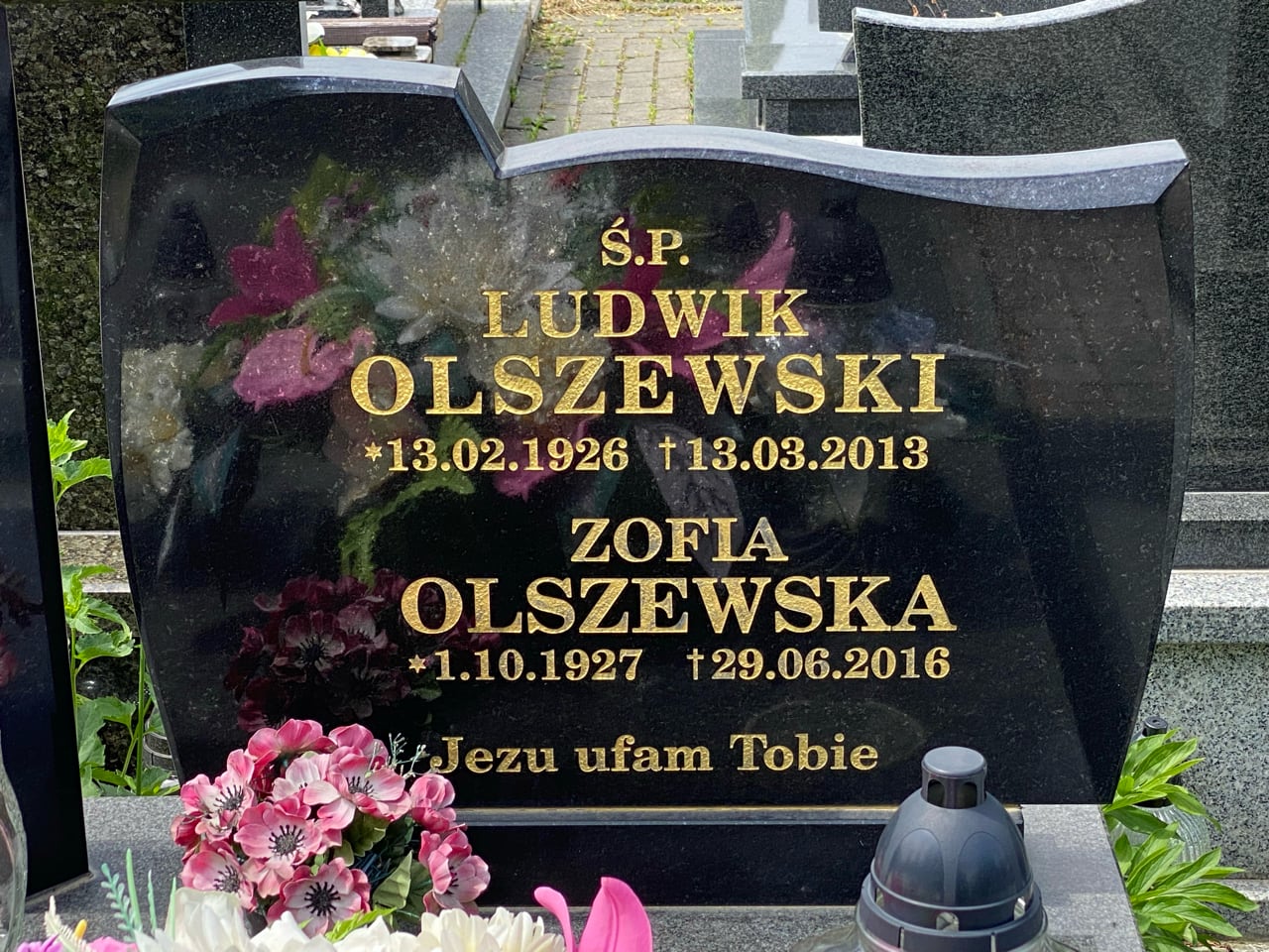 Grób Zofia Olszewska