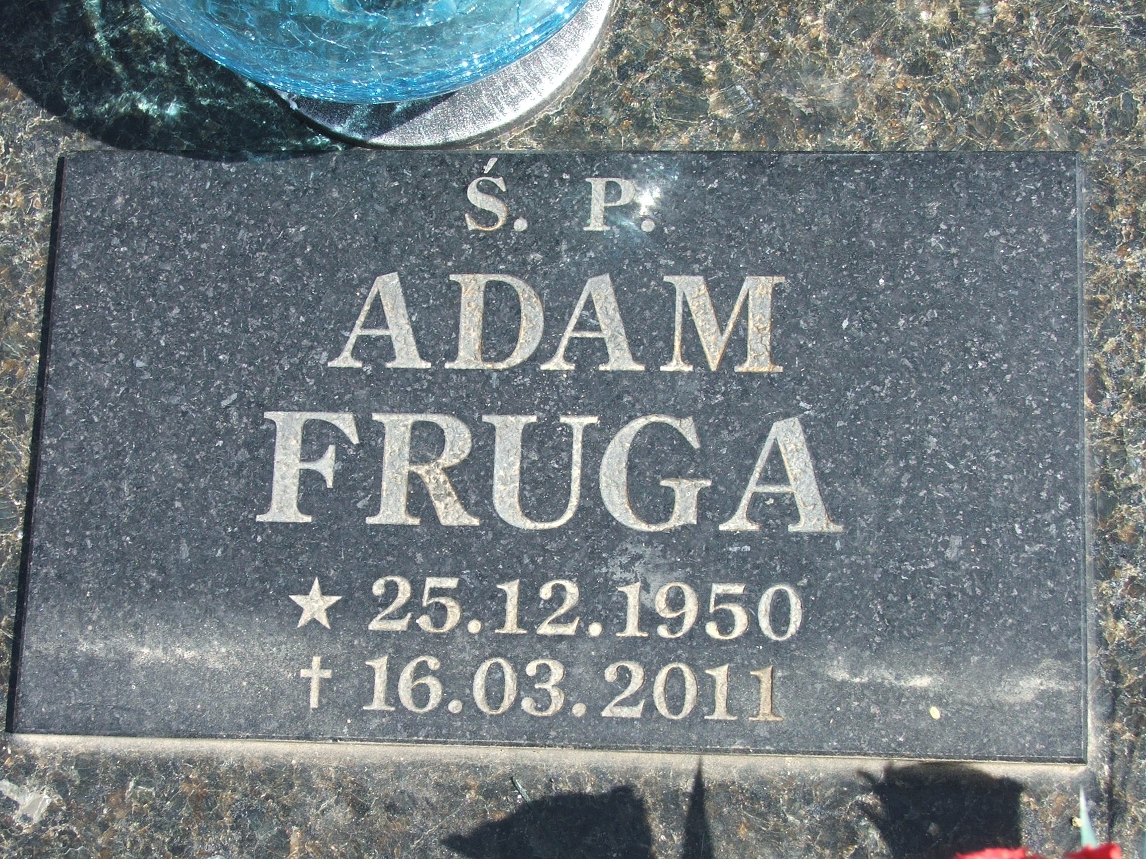 Adam Fruga 1950 Krosno - Grobonet - Wyszukiwarka osób pochowanych